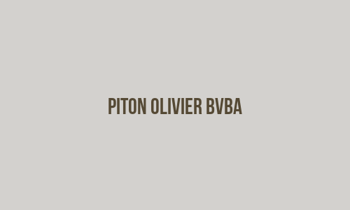 PITON OLIVIER BVBA